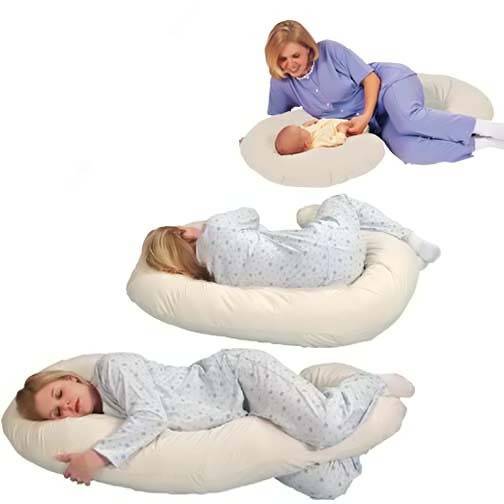 Подушка у-образной формы как самый лучший аксессуар для сна при беременности