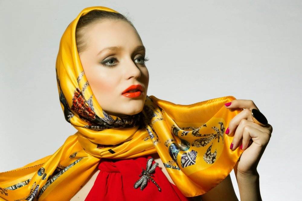 Как красиво завязывать платок на голову — советы и примеры с фото