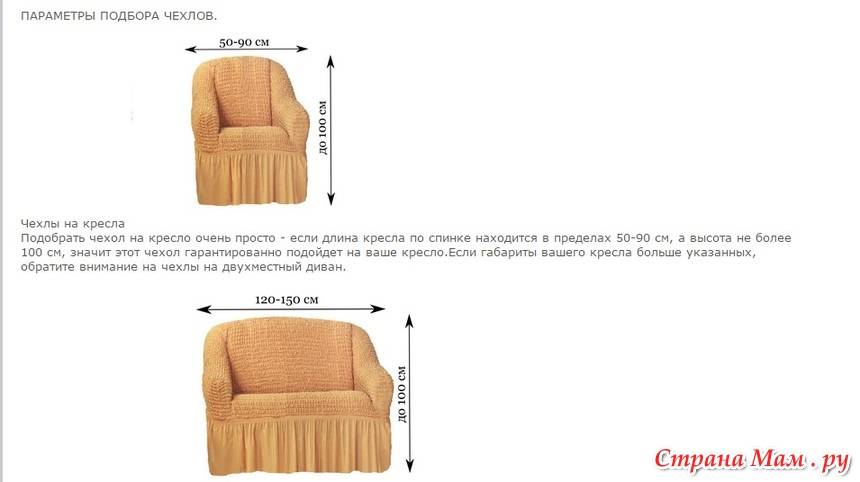 Чехлы для стульев и кресел: как грамотно выбрать изделие?