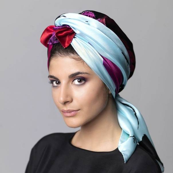 Модный тренд лета 2021: завязываем платок на голове
