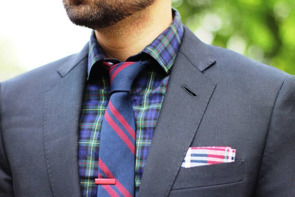 Мужская рубашка с галстуком: цветовые решения, более 50 фото