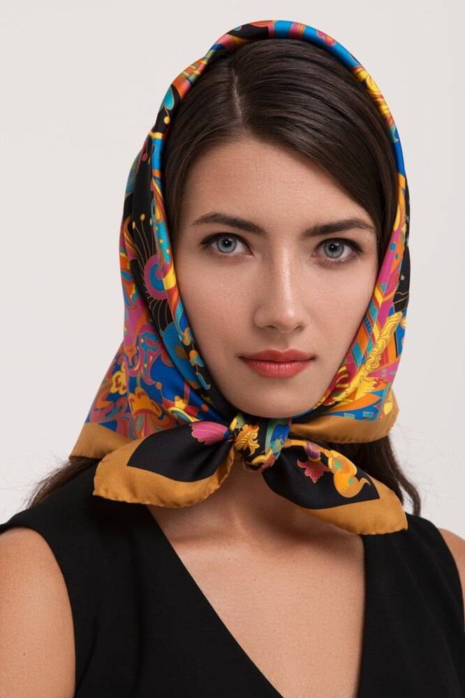 Идея на лето 2021: самые простые способы завязать платок на голове, чтобы выглядеть как богиня