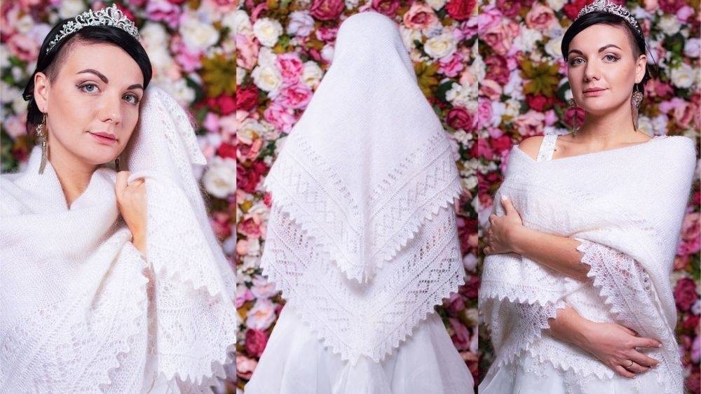 Пуховой платок возвращается в моду. фото стильных шалей. | raznoblog - сайт для женщин и мужчин