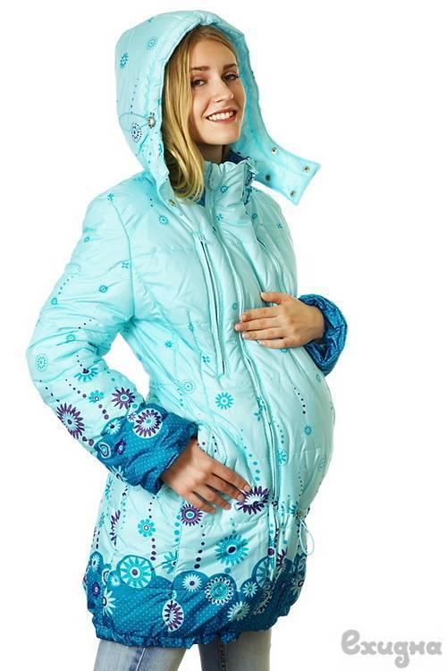Зимние пуховики для беременных — лучшие модели 2012-2013 | только девушке