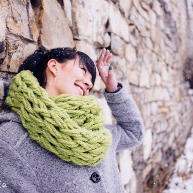 Вязание шарфа своими руками (130 фото лучших идей)