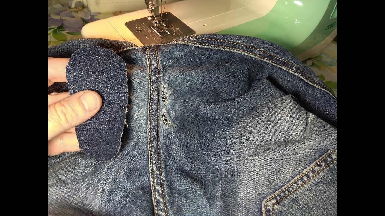 Как зашить джинсы между ног незаметно: советы на заметку