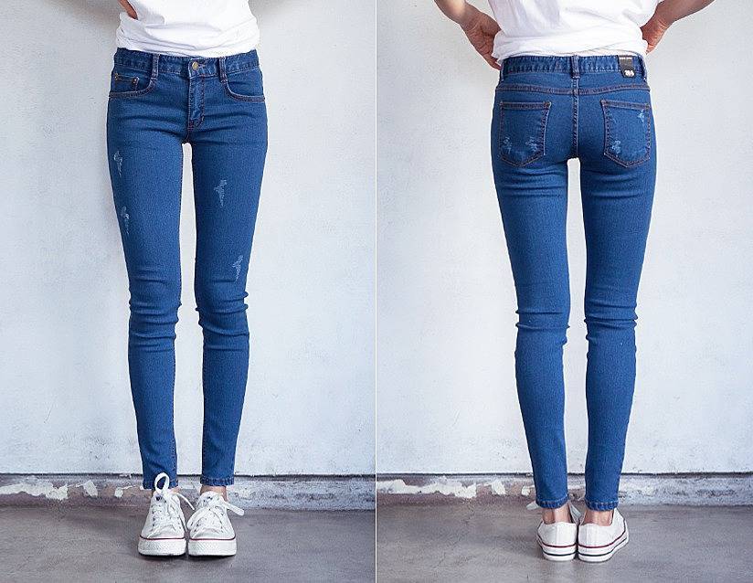 С чем носить узкие джинсы? одеваемся со вкусом!