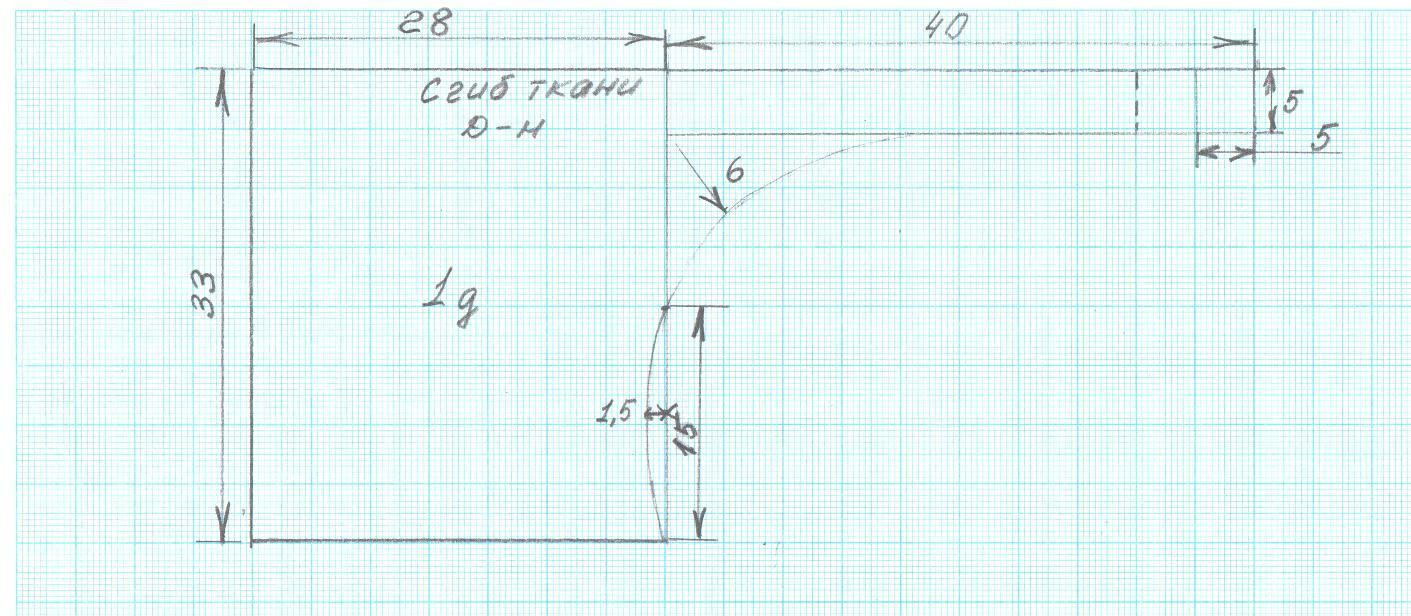 Чертеж косынки 5 класс технология - 90 фото