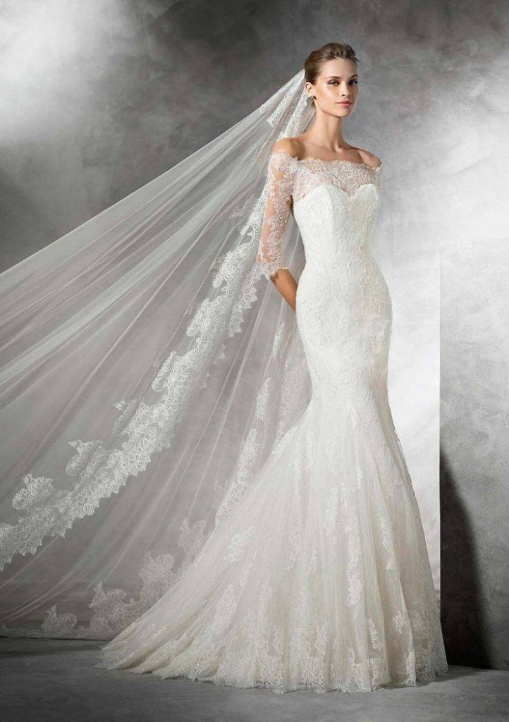 Свадебные платья русалка: советы, варианты и особенности (фото)