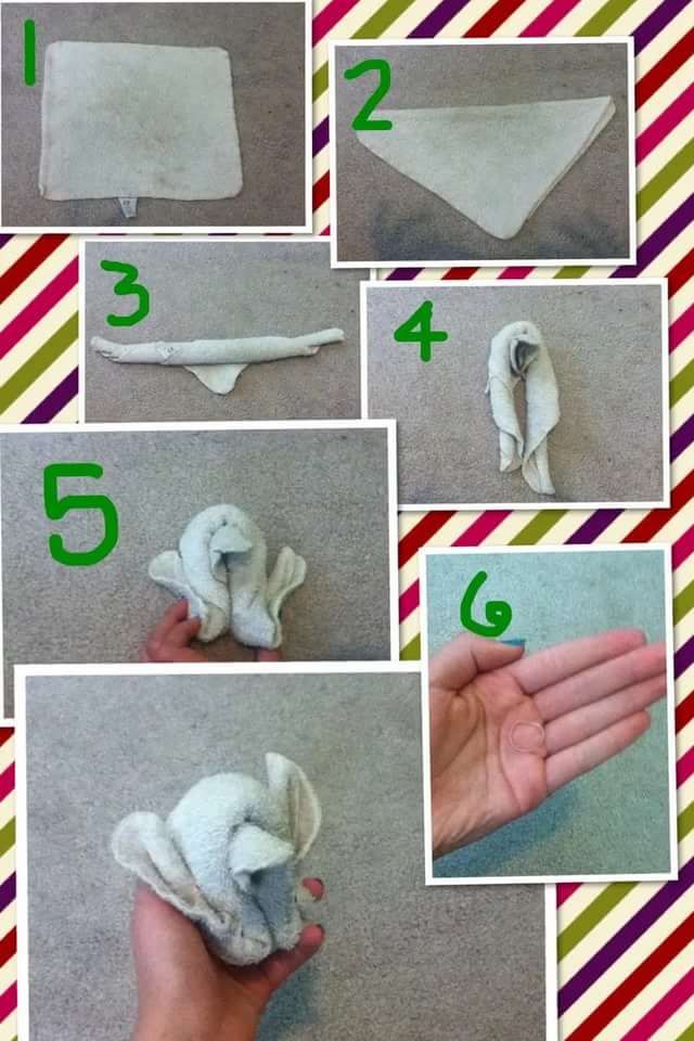 Мягкие фигурки или как сделать игрушки из полотенца