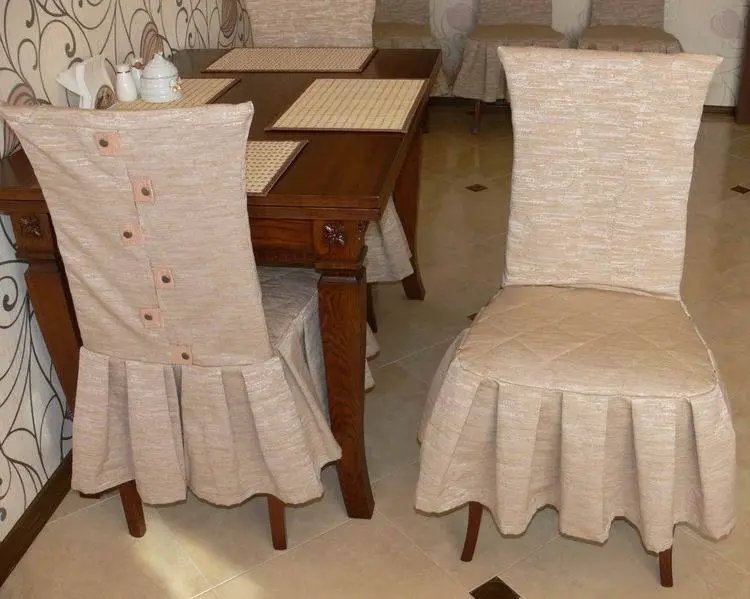 Оригинальные чехлы на стулья на кухню: отражение вашей индивидуальности