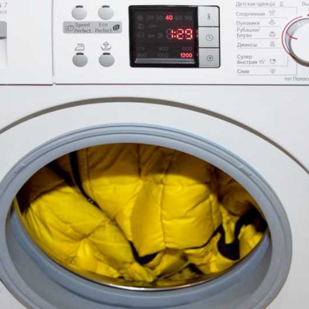 Как стирать куртки и пуховики на синтепоне в стиральной машине