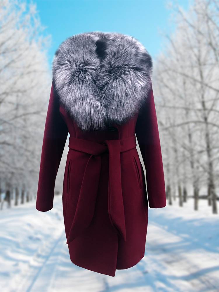 При какой температуре носить зимнее пальто с мехом