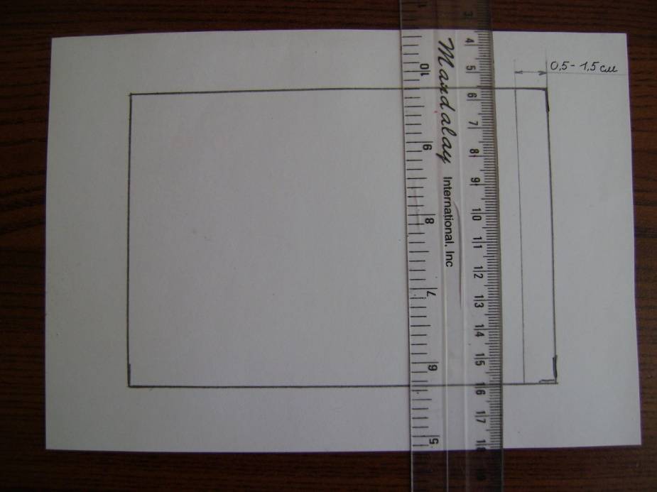 Как рассчитать размер паспарту для рисунка