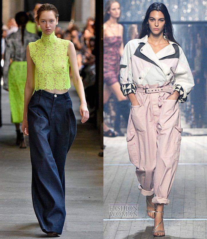 Модные женские брюки 2022 года - этно бохо тренд стили
