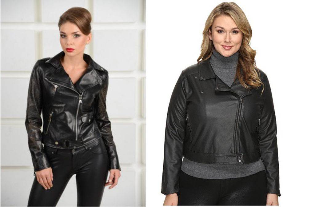 Модные кожаные куртки женские [50 фото] — стиль 2018