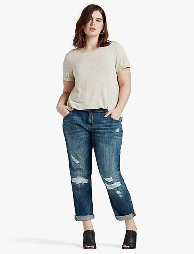 Какие джинсы для полных женщин