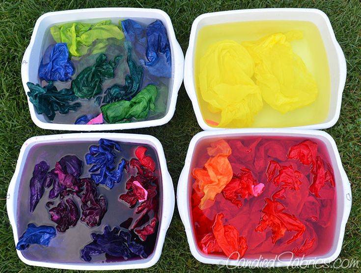 Как покрасить ткань красителями и натуральными пигментами
