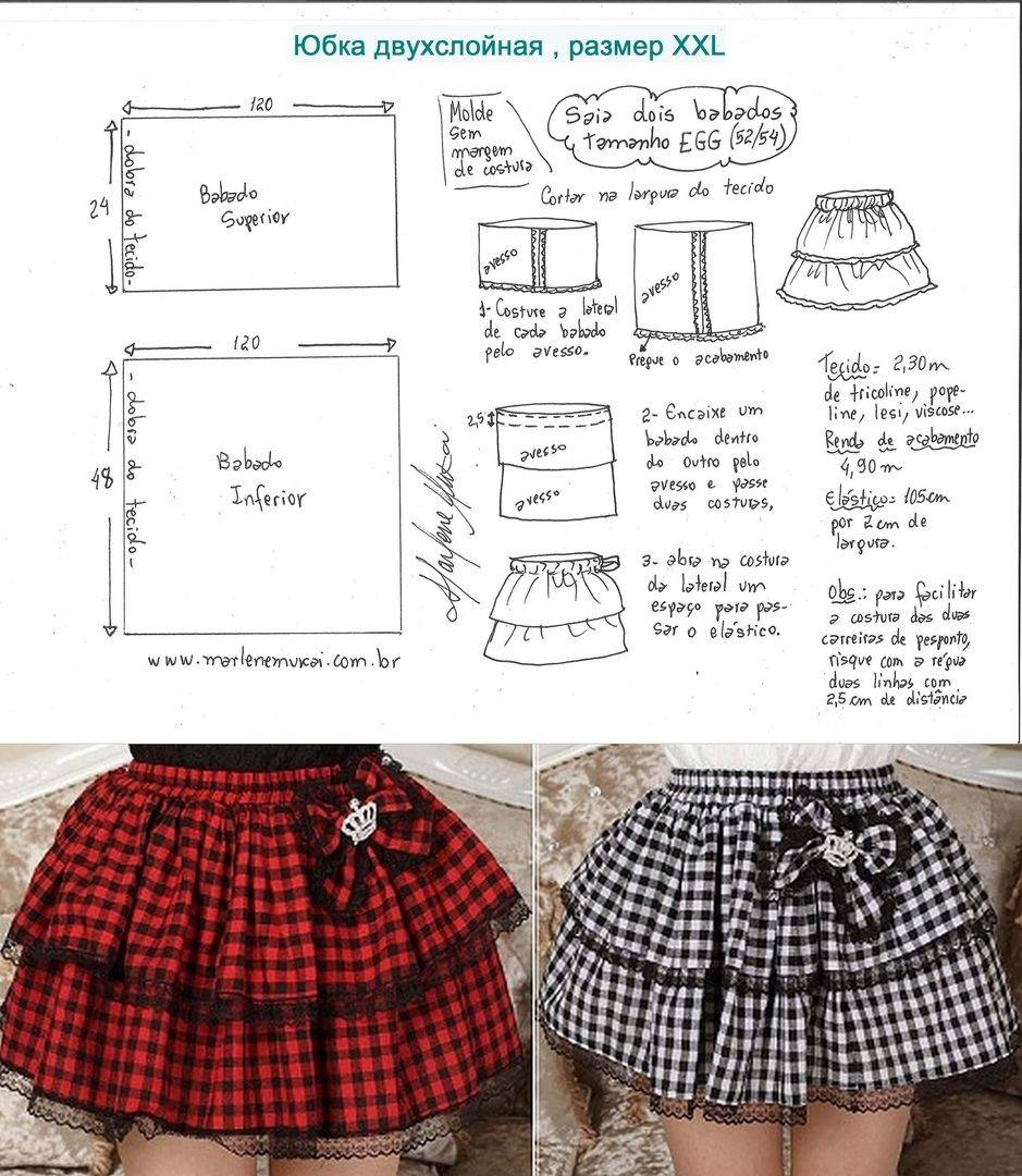 Юбка-шорты: выкройка для девочки 2-3; 4-5; 10-14 лет (простые и оригинальные модели)