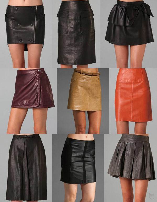 Как выбрать хорошую кожаную юбку? - dolio.ru