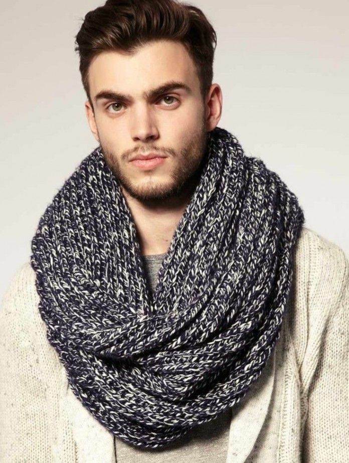 Вязаный мужской шарф 2019 (73 фото) — модные и стильные вязаные шарфы для мужчин, черный воротник-шарф, какой ширины должен быть