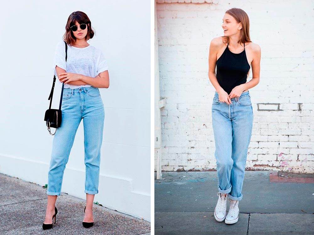 Модные джинсы мом: 100 фото, с чем носить, модели, тренды, новинки