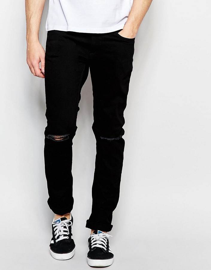 Черные джинсы мужские, стильные варианты и современные фасоны