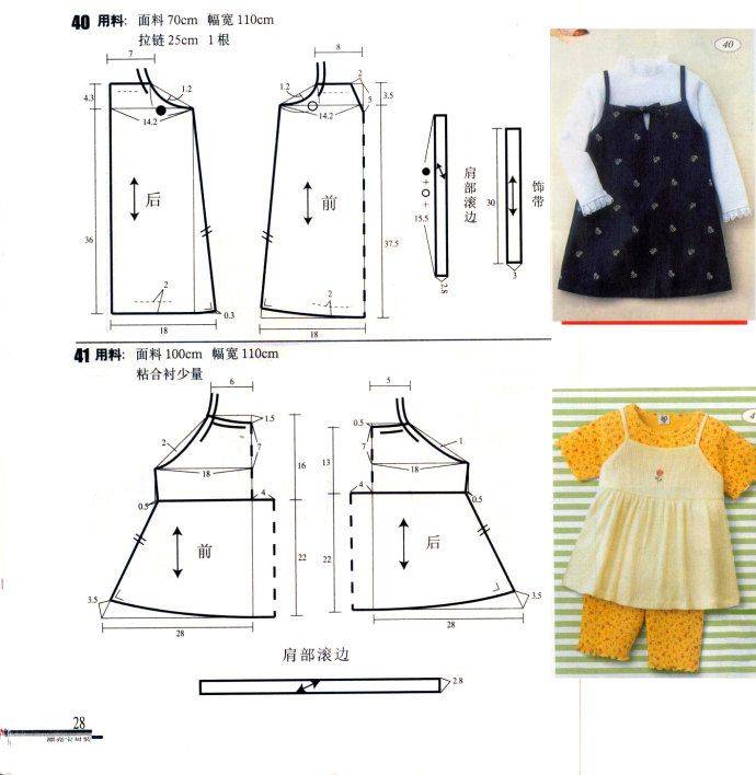 Выкройки для новорожденных: детская одежда своими руками