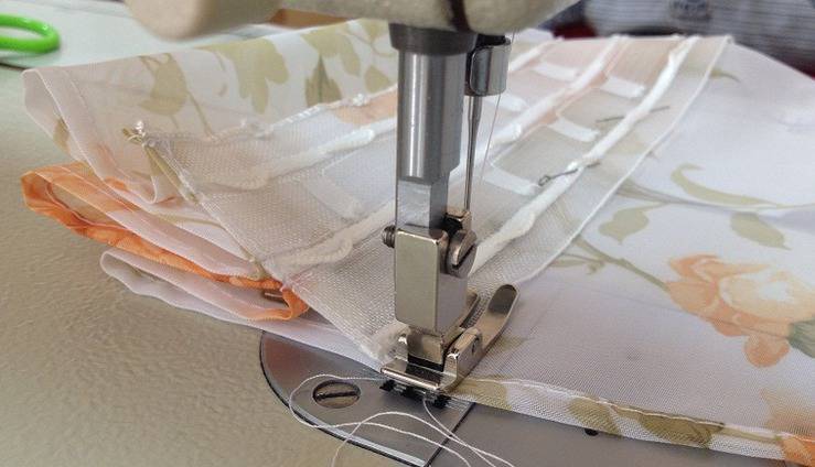 Как подшить шторы своими руками в домашних условиях: на швейной машинке и не обрезая