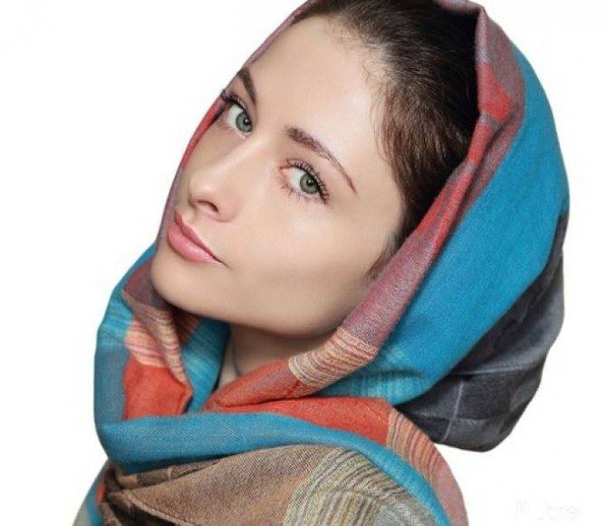 Как красиво завязывать шарф на голову: советы с фото и видео
