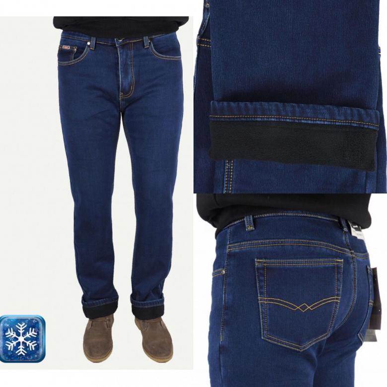 Утепленные мужские джинсы: фасоны и модели