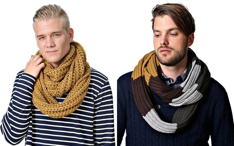 Как завязать шарф на мужчине: основные способы