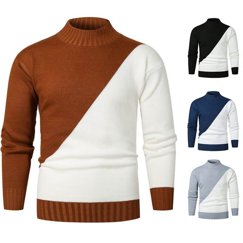Модные мужские пуловеры, на молнии, с капюшоном, вырезом и другие стильные классические модели кофт, шерстяные и хлопковые варианты
