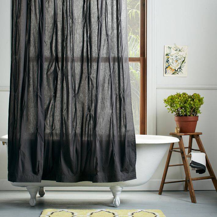 Шторы для ванной: прозрачные, рулонные, складные, водоотталкивающие, текстильные, фото-шторы из ikea. как выбрать правильный размер?