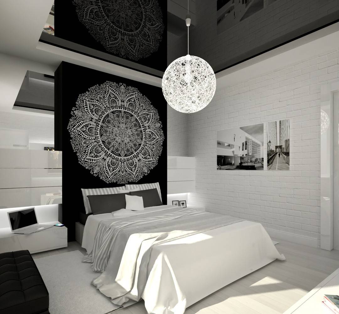 Черно-белый интерьер: идеи для оригинального дизайна в квартире