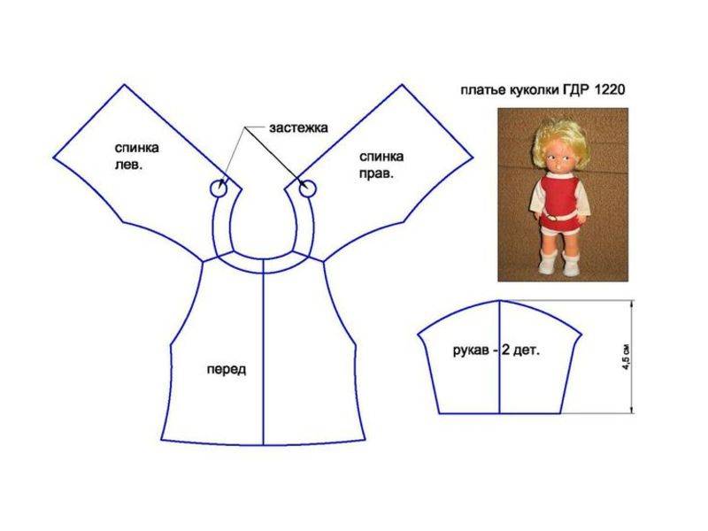 Как сшить одежду для кукол – подробная инструкция по пошиву и обзор вариантов выкройки (105 фото)