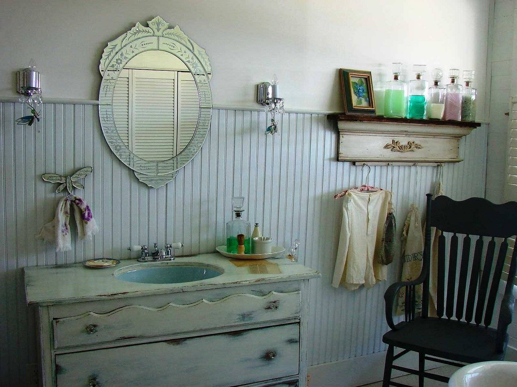 Суть в деталях: как оформить ванную комнату с винтажной эстетикой