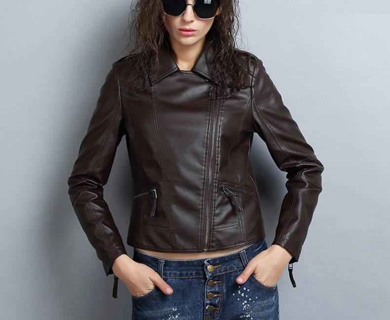 Модели женских кожаных курток на осень 2021 года