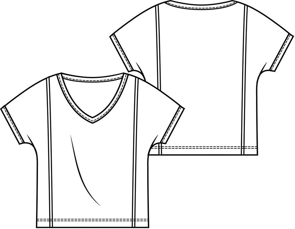 Выкройка платья с цельнокроеным длинным и коротким рукавом: пошаговая инструкция и моделирование схемы