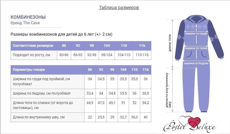 Какой Размер Комбинезона Купить На Зиму