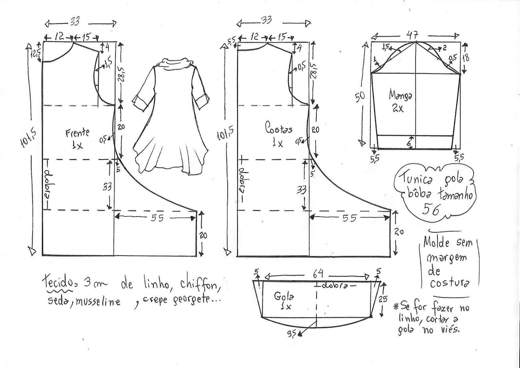 Выкройка платья в стиле бохо: своими руками, схемы для начинающих