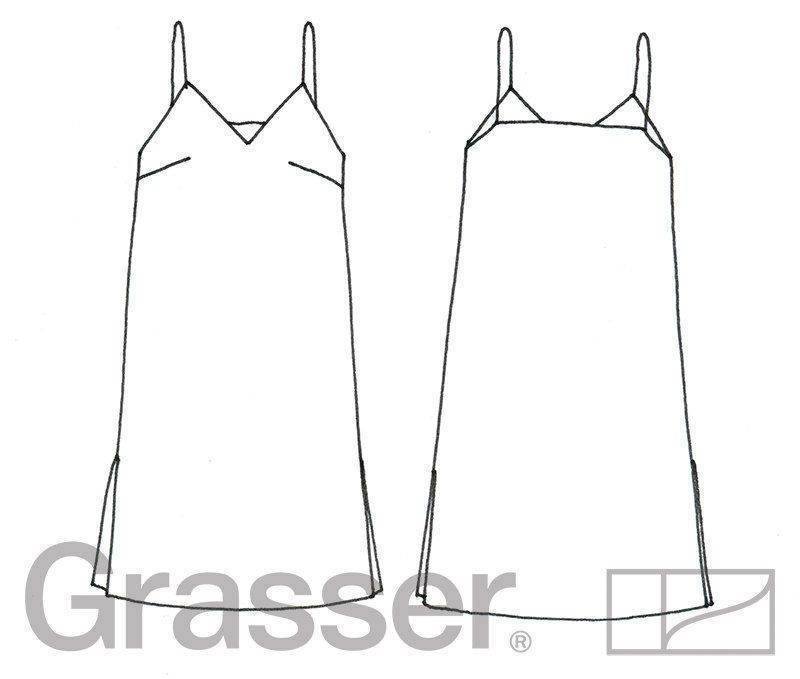 Готовая выкройка платья в бельевом стиле от анастасии корфиати