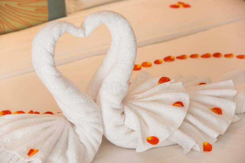 Лебедь из полотенца — пошаговые фото и инструкция по созданию
