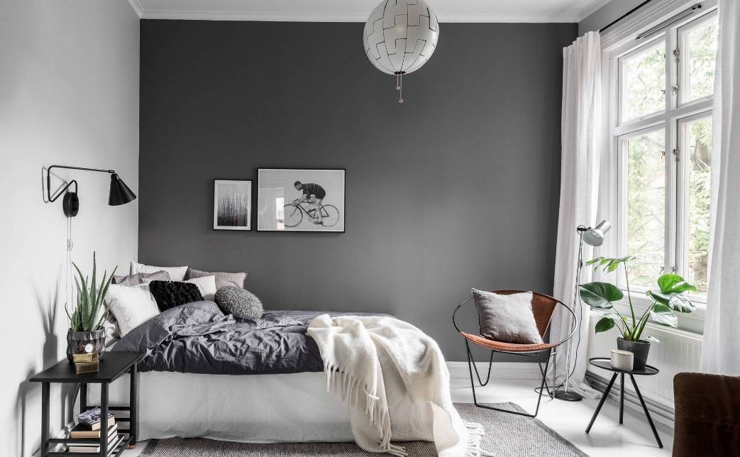 Спальня в серых тонах 64 фото: идеи дизайна серой спальни