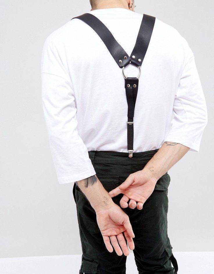 Как выбрать и носить мужские подтяжки