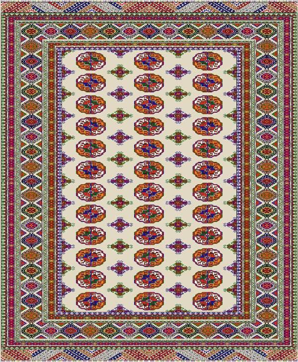 Туркменский ковер: из древних времен в золотой век туркменистана