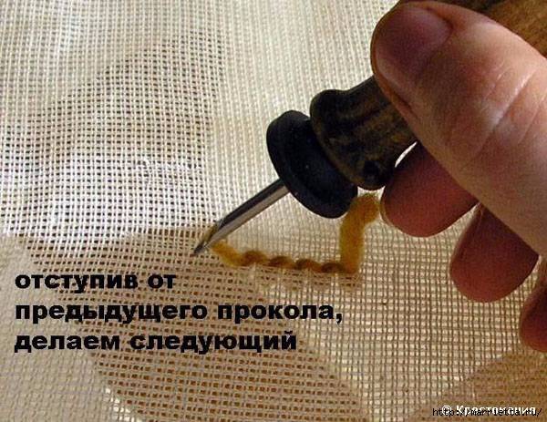 Игла для ковровой вышивки: как сделать ее своими руками самостоятельно