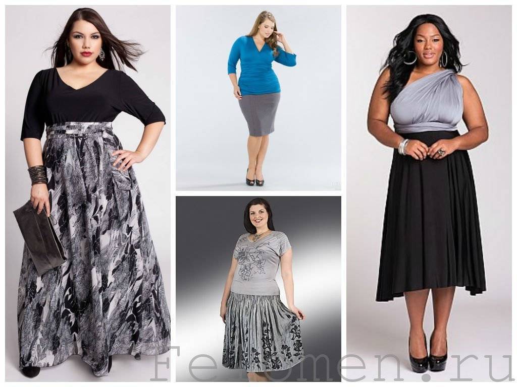 Фасоны платьев для полных женщин: 100 фото модных моделей