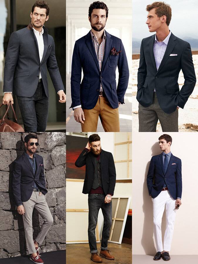Как модно сочетать разные брюки и пиджаки