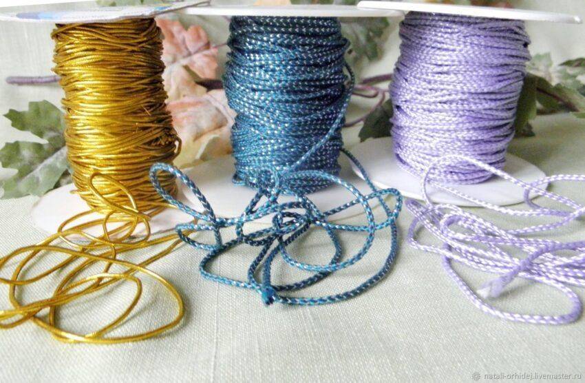Вязание шнуров для начинающих — техника вязания крючком и спицами пошагово